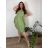 Women's oversized summer short sleeve dress (44/46/48 ONE SIZE) ITALIAN FASHION IM425064