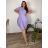 Women's oversized summer short sleeve dress (44/46/48 ONE SIZE) ITALIAN FASHION IM425064