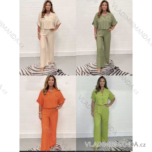 Women's short sleeve shirt (S/M/L ONE SIZE) ITALIAN FASHION IMM25M12355