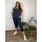 Women's long pants (SL) ITALIAN FASHION IMPLP2328920098 46/48 dark blue
