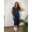 Women's long pants (SL) ITALIAN FASHION IMPLP2328920098 46/48 dark blue