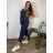 Women's long pants (SL) ITALIAN FASHION IMPLP2328920098 46/48 dark blue