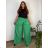 Women's long summer oversize pants (S/M/L ONE SIZE) ITALIAN FASHION IM425271