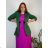 Set elegant jacket long sleeve and pants women (S / M ONE SIZE) ITALIAN FASHION IMM211392 60 dark green