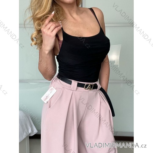 Women's Long Sleeve Knitted Turtleneck Sweater (S/M ONE SIZE) ITALIAN FASHION IM323001 -   black -   S / M