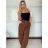 Women's Long Pants (S/M ONE SIZE) ITALIAN FASHION IMPDY23LC5918 -   dark blue -   S / M
