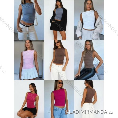 Women's summer top (UNI S / M) ITALIAN FASHION IMM20396