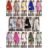 Women's short sleeve summer casual dress (S/M/L ONE SIZE) ITALIAN FASHION IMWGB25022