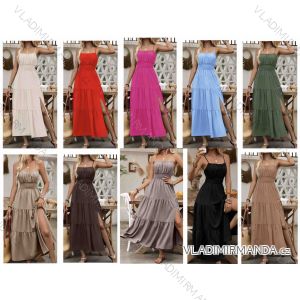 Women's short sleeve summer casual dress (S/M/L ONE SIZE) ITALIAN FASHION IMWGB25022