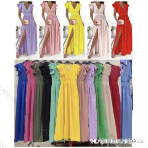 Women's short sleeve summer casual dress (S/M/L ONE SIZE) ITALIAN FASHION IMWGB25022