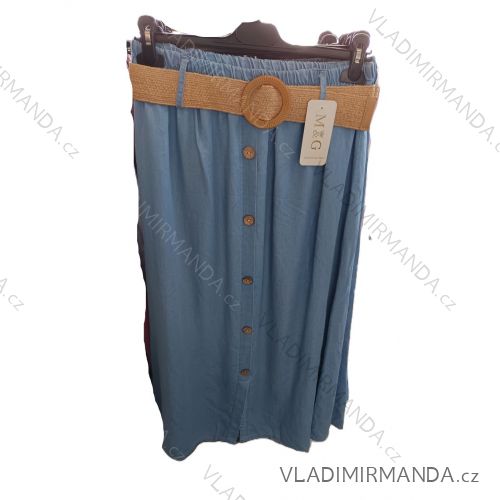 Women's Light Knitted Long Sleeve Sweater (L/XL ONE SIZE) ITALIAN FASHION IM723GALA