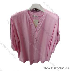 Women's Light Knitted Long Sleeve Sweater (L/XL ONE SIZE) ITALIAN FASHION IM723GALA