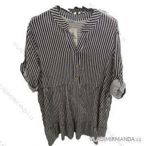Women's Light Knitted Long Sleeve Sweater (L/XL ONE SIZE) ITALIAN FASHION IM723GALA