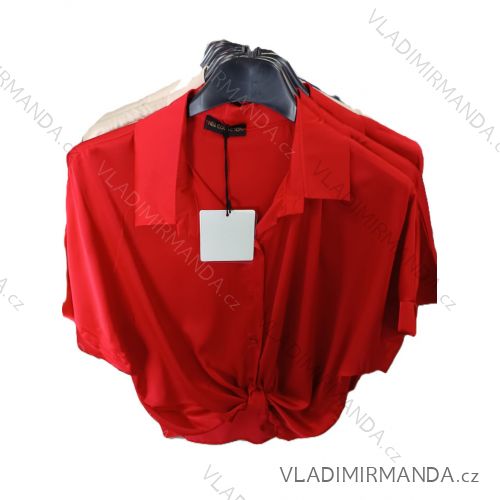 Women's Light Knitted Long Sleeve Sweater (L/XL ONE SIZE) ITALIAN FASHION IM723GALA