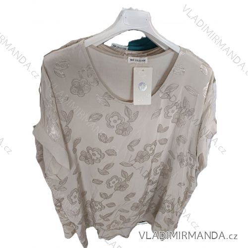 Women's Light Knitted Long Sleeve Sweater (L/XL ONE SIZE) ITALIAN FASHION IM723GALA
