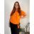 Tunic with pendant short sleeve women's oversized (54/56/58 ONE SIZE) ITALIAN FASHION IM425031