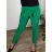 Nohavice letné dlhé IceCool dámske (S / M ONE SIZE TALIANSKÁ MÓDA IMM21852 XL/2XL Green