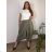 Women's Wide Summer Elastic Pants (56/58) ITALIAN FASHION IMSM24020 50/52 šedá tmavá