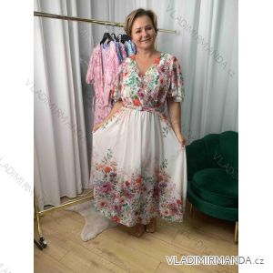 Women's Long Sleeve Shirt Dress (S/M ONE SIZE) ITALIAN FASHION IMWD232607