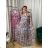 Women's Long Sleeve Shirt Dress (S/M ONE SIZE) ITALIAN FASHION IMWD232607