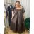Women's Long Sleeve Shirt Dress (S/M ONE SIZE) ITALIAN FASHION IMWD232607