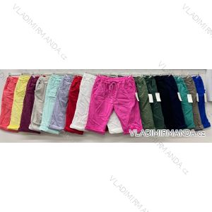 Women's Plus Size Shorts Shorts Sweatpants (52/54 ONE SIZE) ITALIAN FASHION IM424431
