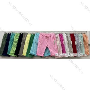 Shorts Shorts Stretch Women's Plus Size (2XL/3XL/4XL ONE SIZE) ITALIAN FASHION IM424KEJSY