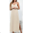 Long summer strappy dress for women (S/M/L ONE SIZE) ITALIAN FASHION IMPLI256418