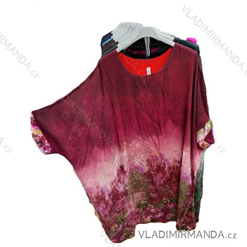 Women's Oversized Knitted Long Sleeve Sweater (S/M ONE SIZE) ITALIAN FASHION IMSN2416125