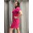 Classic dress with pockets, short sleeves, women's TERESA (40/42/44 ONE SIZE) ITALIAN FASHION IMC25188