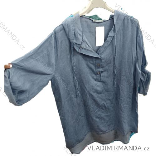 Women's Oversized Knitted Long Sleeve Sweater (S/M ONE SIZE) ITALIAN FASHION IMSN2416125