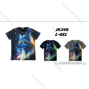 T-shirt short sleeve men's plus size (L-4XL) MIE25JK245