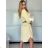 Short Sleeve Shirt Dress women (uni L-2XL) ITALIAN MODA IMS20002 -   žlutá -   S / M / L