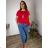 Women's tunic extended short sleeve (UNI S-M) SWEETISIMA ITALIAN FASHION IMD20069