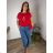 Women's tunic extended short sleeve (UNI S-M) SWEETISIMA ITALIAN FASHION IMD20069