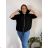 Women's Oversized Knitted Long Sleeve Sweater (S/M ONE SIZE) ITALIAN FASHION IMSN2416125