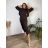 Women's short sleeve summer casual dress (S/M/L ONE SIZE) ITALIAN FASHION IMWGB25022