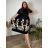 Women's Oversized Knitted Long Sleeve Sweater (S/M ONE SIZE) ITALIAN FASHION IMSN2416125