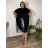 Women's Oversized Knitted Long Sleeve Sweater (S/M ONE SIZE) ITALIAN FASHION IMSN2416125