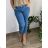 Women's long jeans, oversized (34-42) TP JEANS TPJ25DJ2600 blue 48