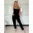 Women's long jumpsuit with straps (S/M/L ONE SIZE) ITALIAN FASHION IMSM25LADA