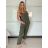 Women's long jumpsuit with straps (S/M/L ONE SIZE) ITALIAN FASHION IMSM25LADA