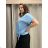 Women's short sleeve T-shirt, oversized (42/44/46 ONE SIZE) ITALIAN FASHION IM725035