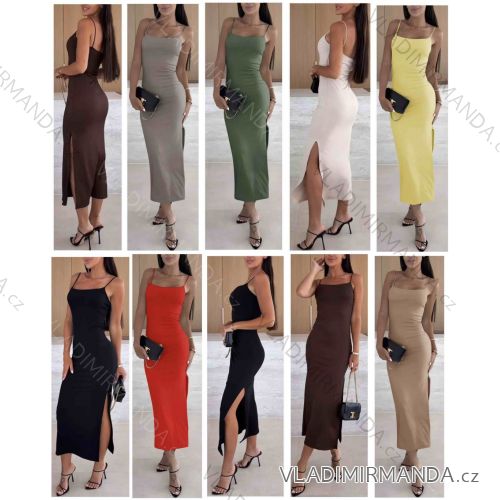 Women's short sleeve summer casual dress (S/M/L ONE SIZE) ITALIAN FASHION IMWGB25022