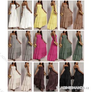 Women's short sleeve summer casual dress (S/M/L ONE SIZE) ITALIAN FASHION IMWGB25022