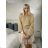 Buttoned Dress with Buttoned Ladies (uni s-m) ITALIAN FASHION IM2203948