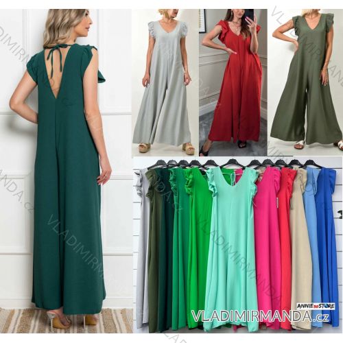Women's Long Chiffon Short Sleeve Dress (S/M ONE SIZE) ITALIAN FASHION IMWGS231048