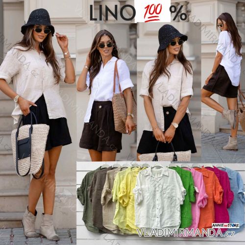 Women's Long Chiffon Short Sleeve Dress (S/M ONE SIZE) ITALIAN FASHION IMWGS231048