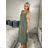 Women's Oversized Knitted Long Sleeve Sweater (S/M ONE SIZE) ITALIAN FASHION IMSN2416125 XS/S/M black