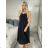 Women's Oversized Knitted Long Sleeve Sweater (S/M ONE SIZE) ITALIAN FASHION IMSN2416125 XS/S/M black
